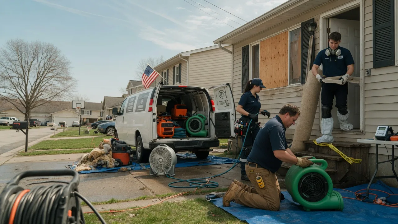 Water Damage Restoration in Robbinsville, NJ near me